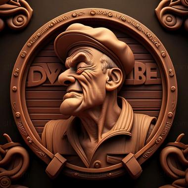 3D model Popeye game (STL)